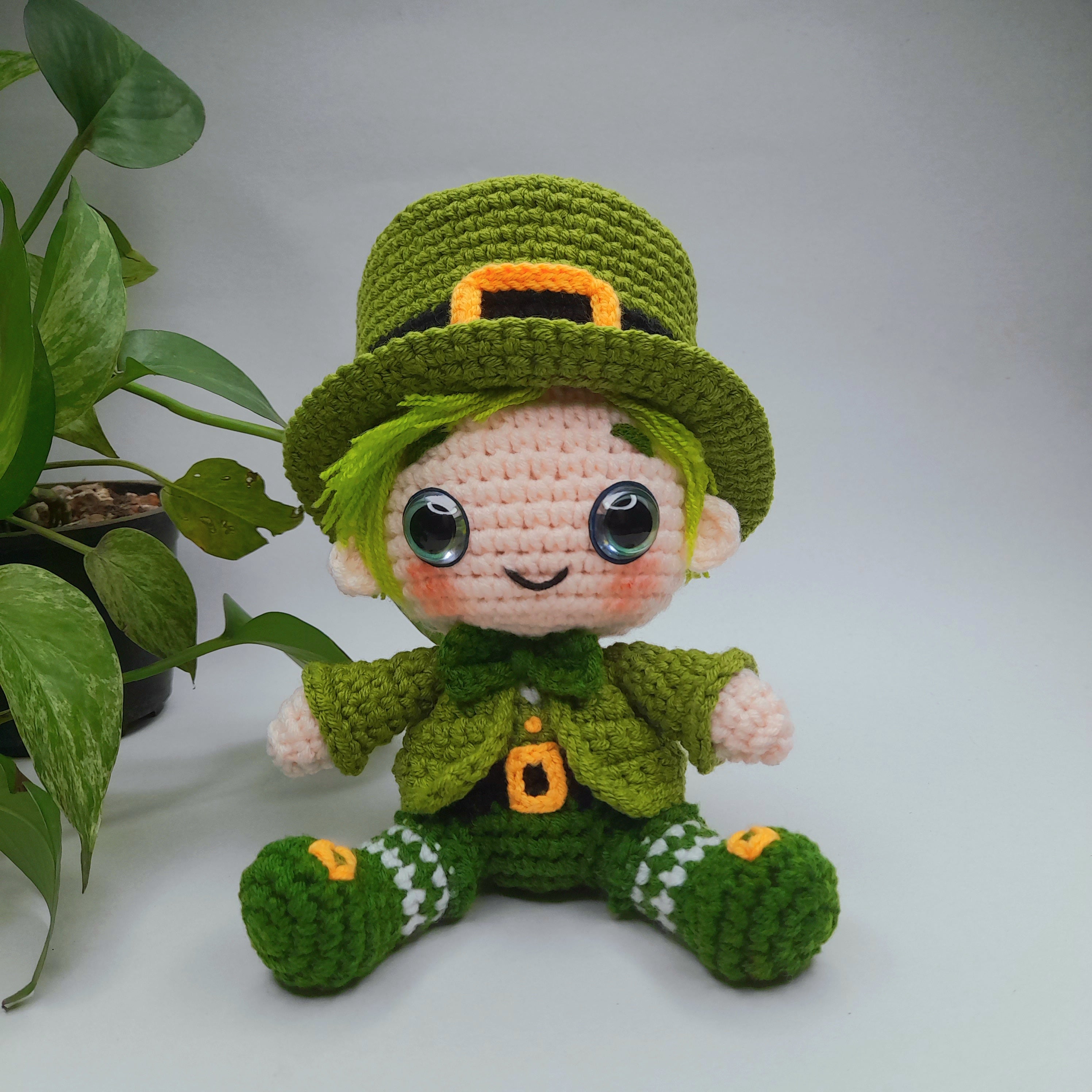 Leprechaun Crochet Pattern - St.Patrick's Day