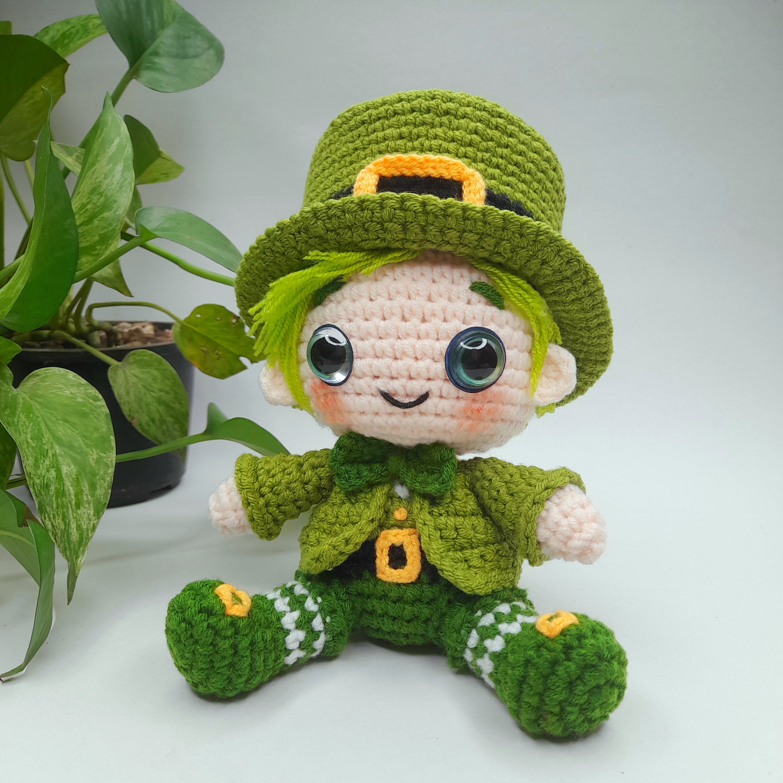 Leprechaun Crochet Pattern - St.Patrick's Day