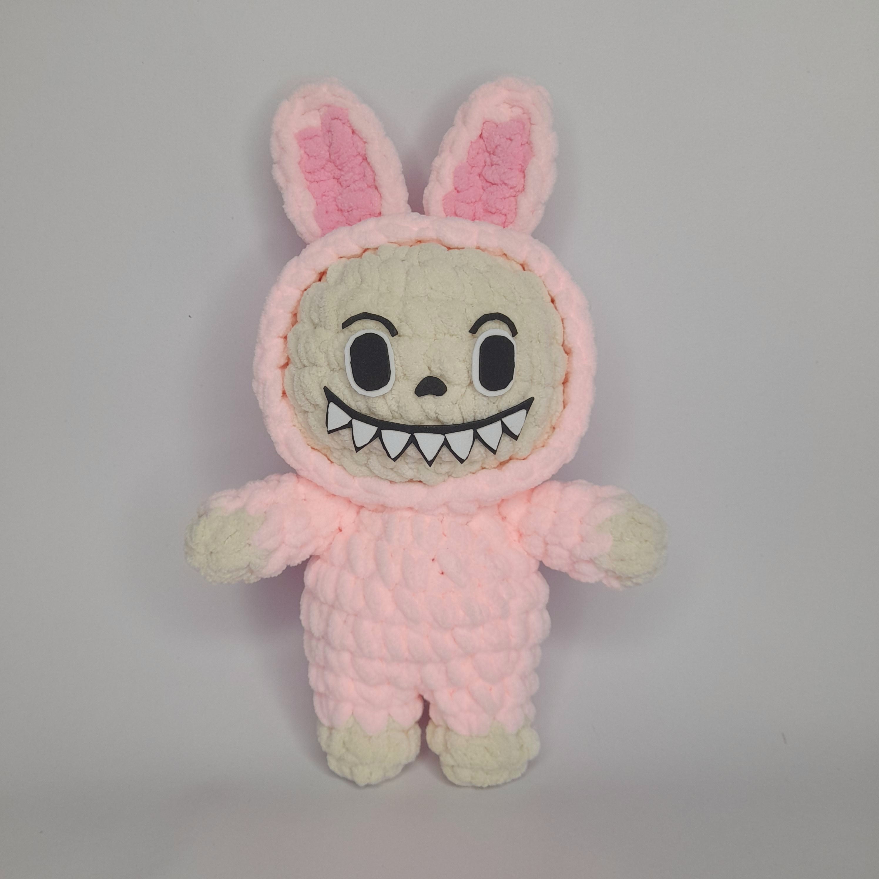 Creepy Cute Labubu Monster Crochet Pattern