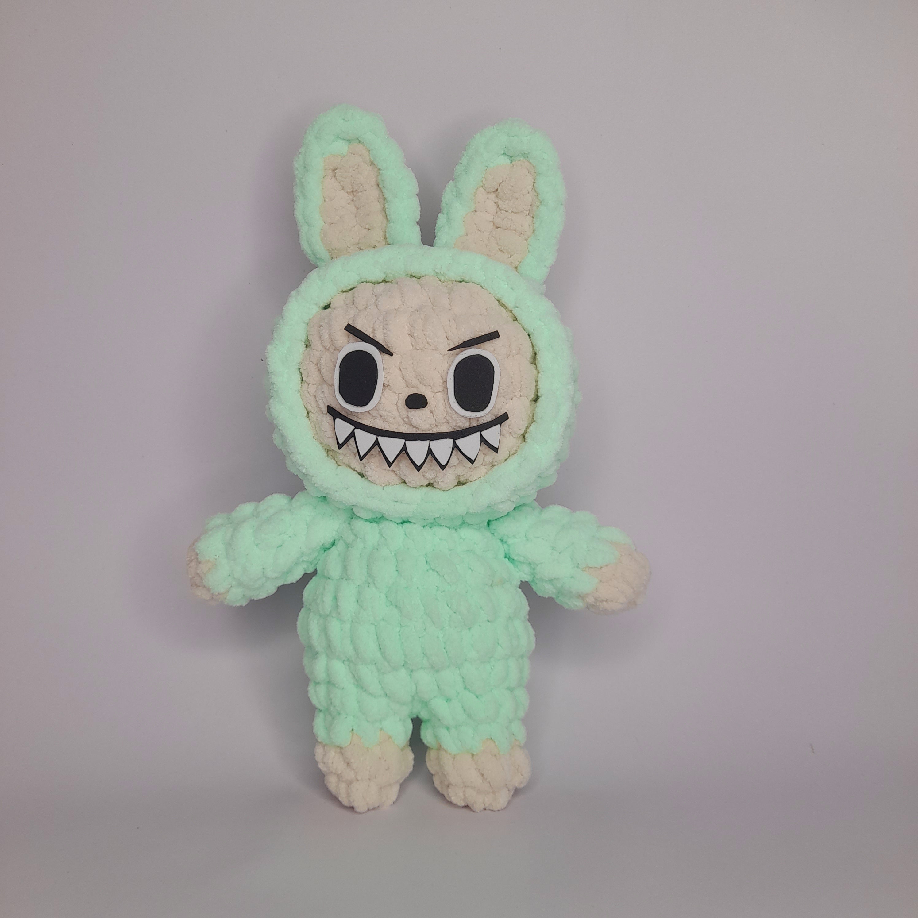 Creepy Cute Labubu Monster Crochet Pattern