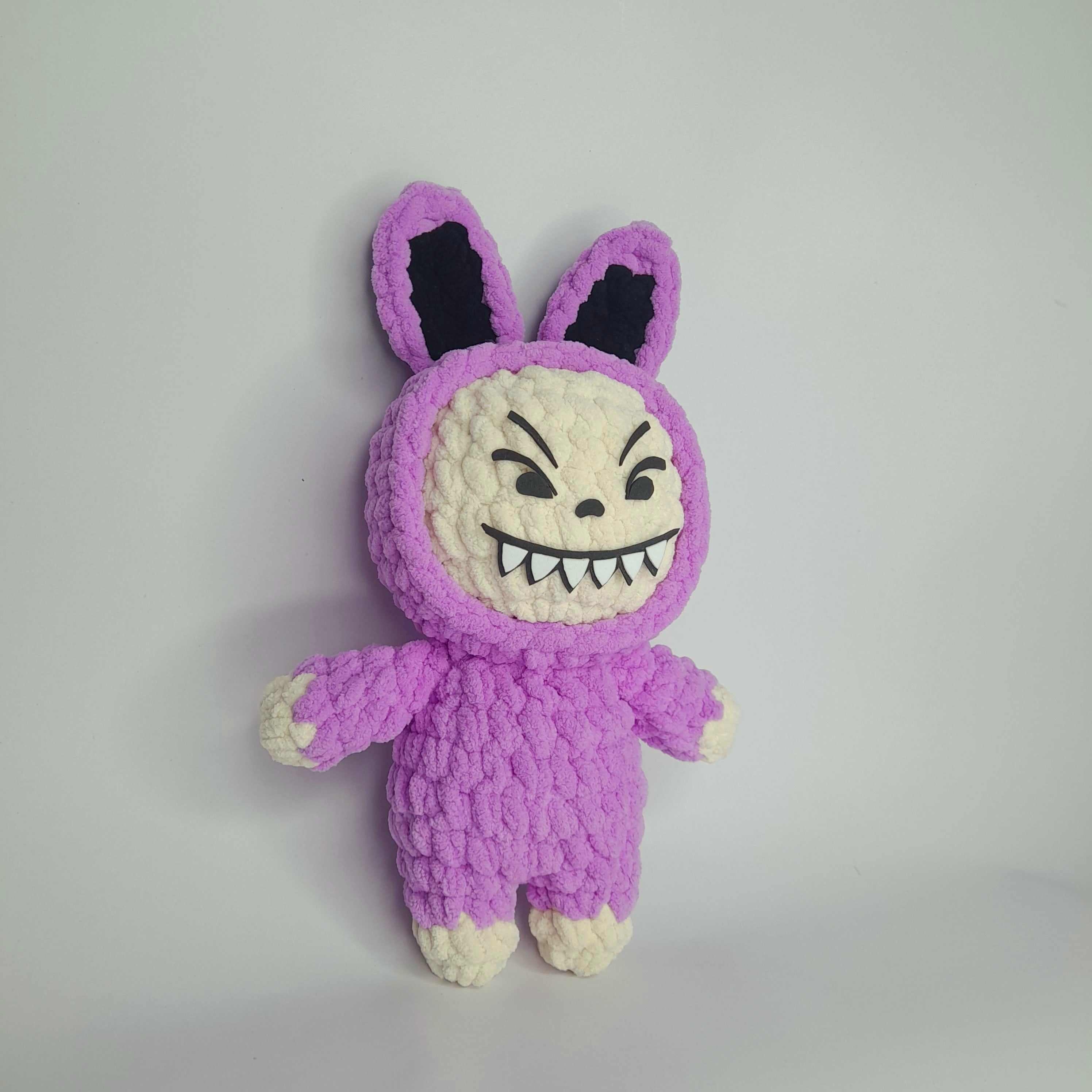 Creepy Cute Labubu Monster Crochet Pattern