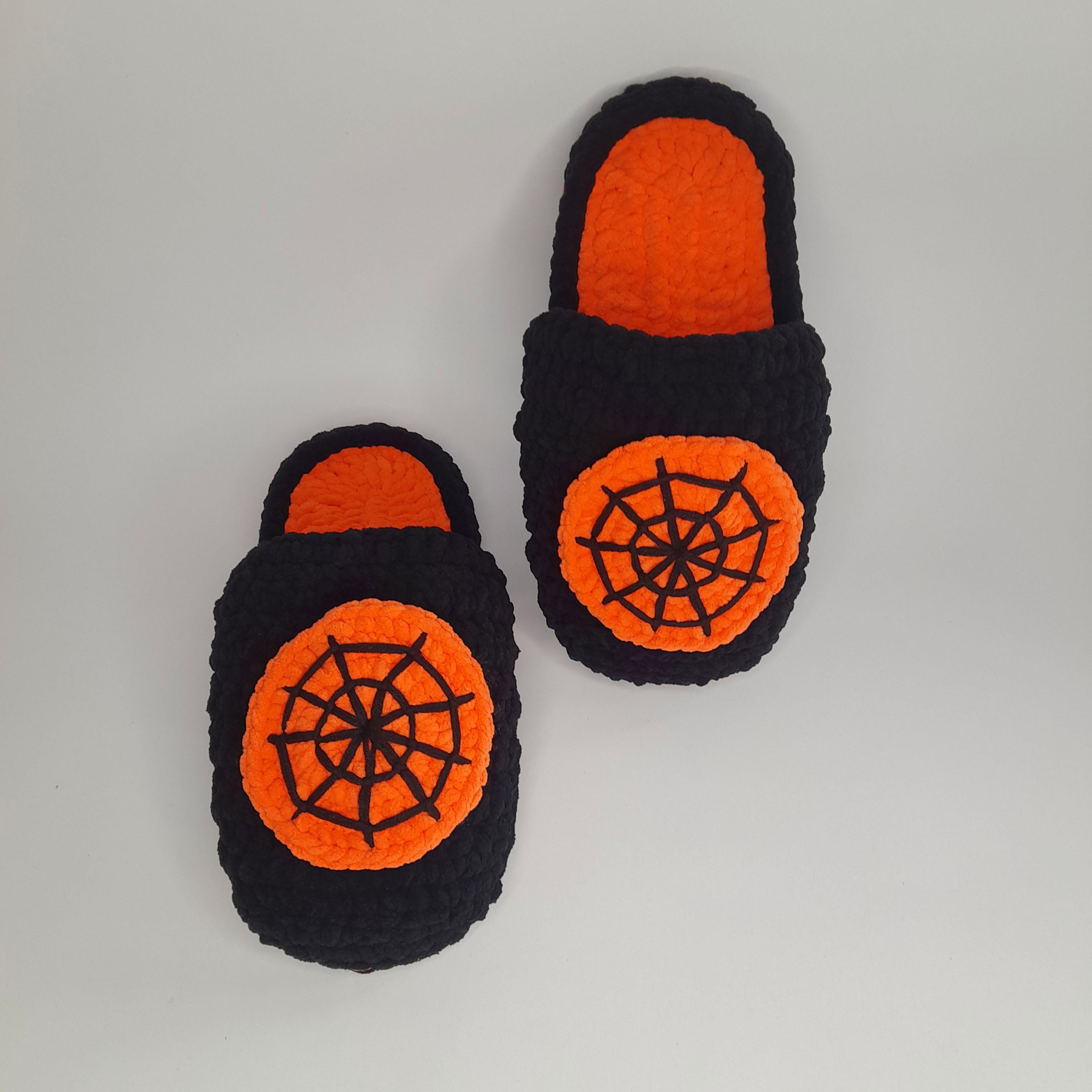 Set of 4 Halloween Slippers Crochet Patterns