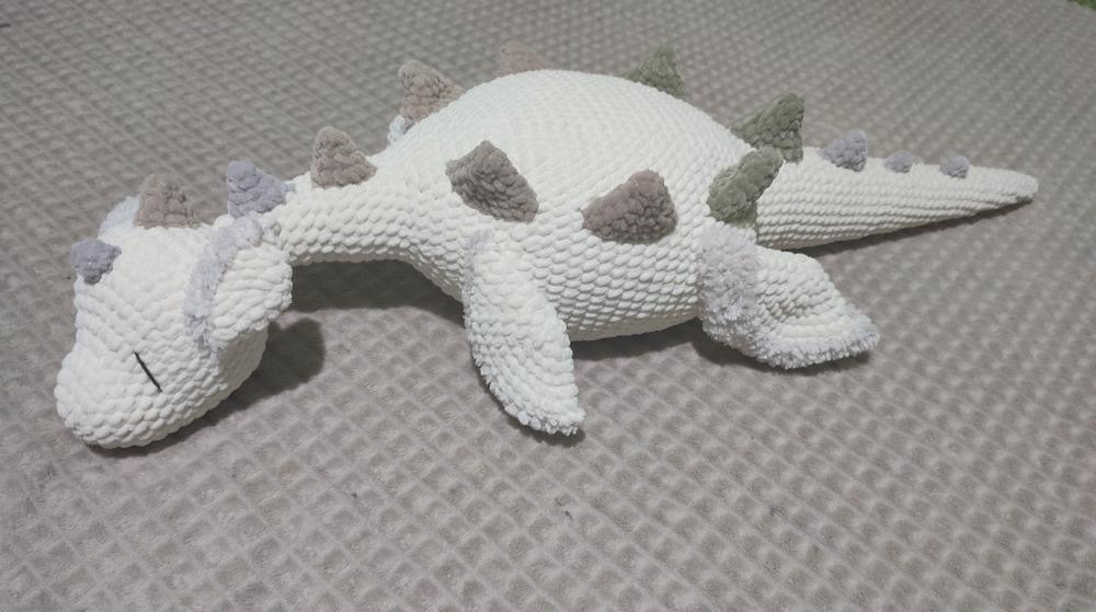 Big Dinosaur Plush Crochet Pattern