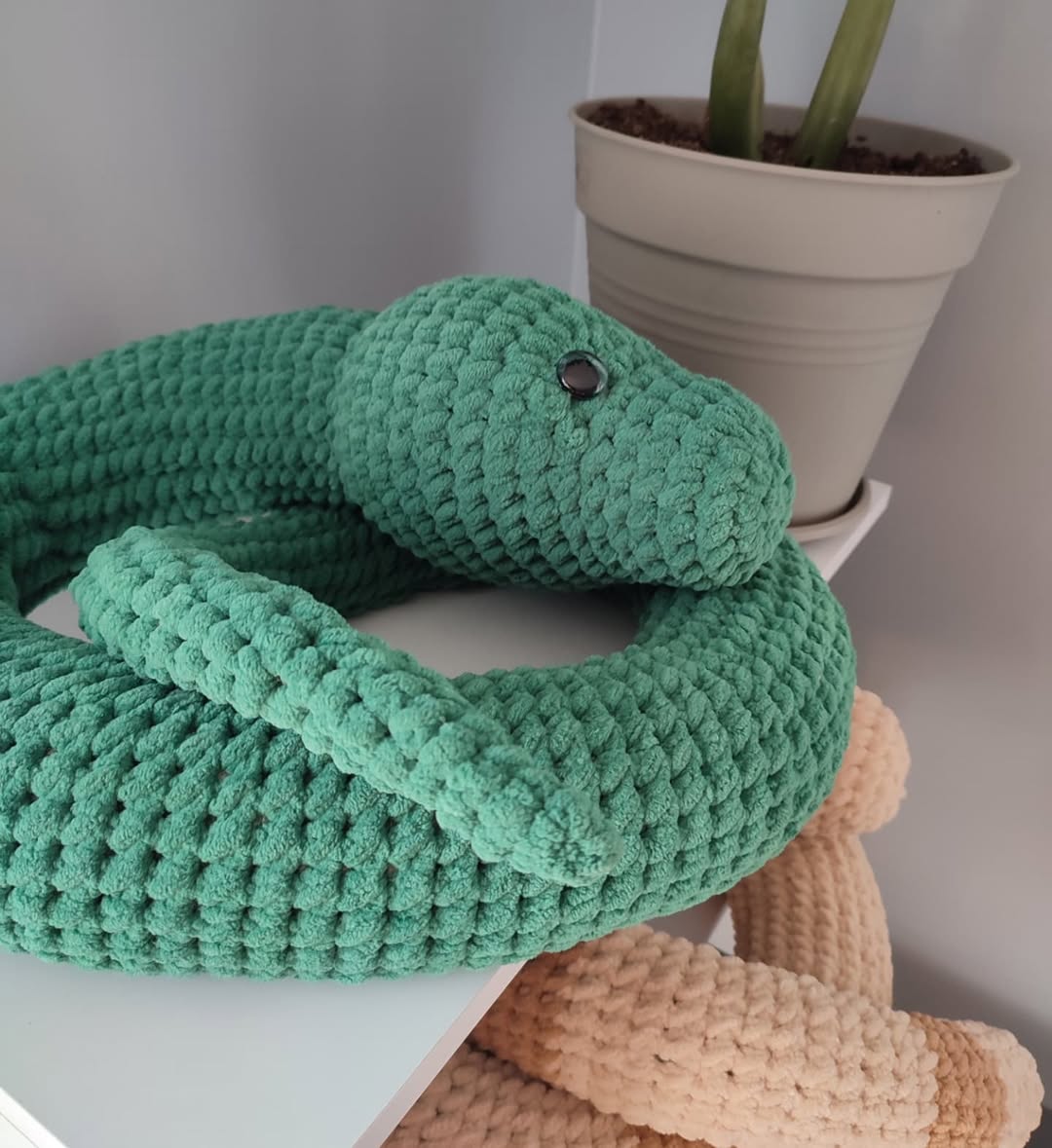 Shea The Big Snake Crochet Pattern