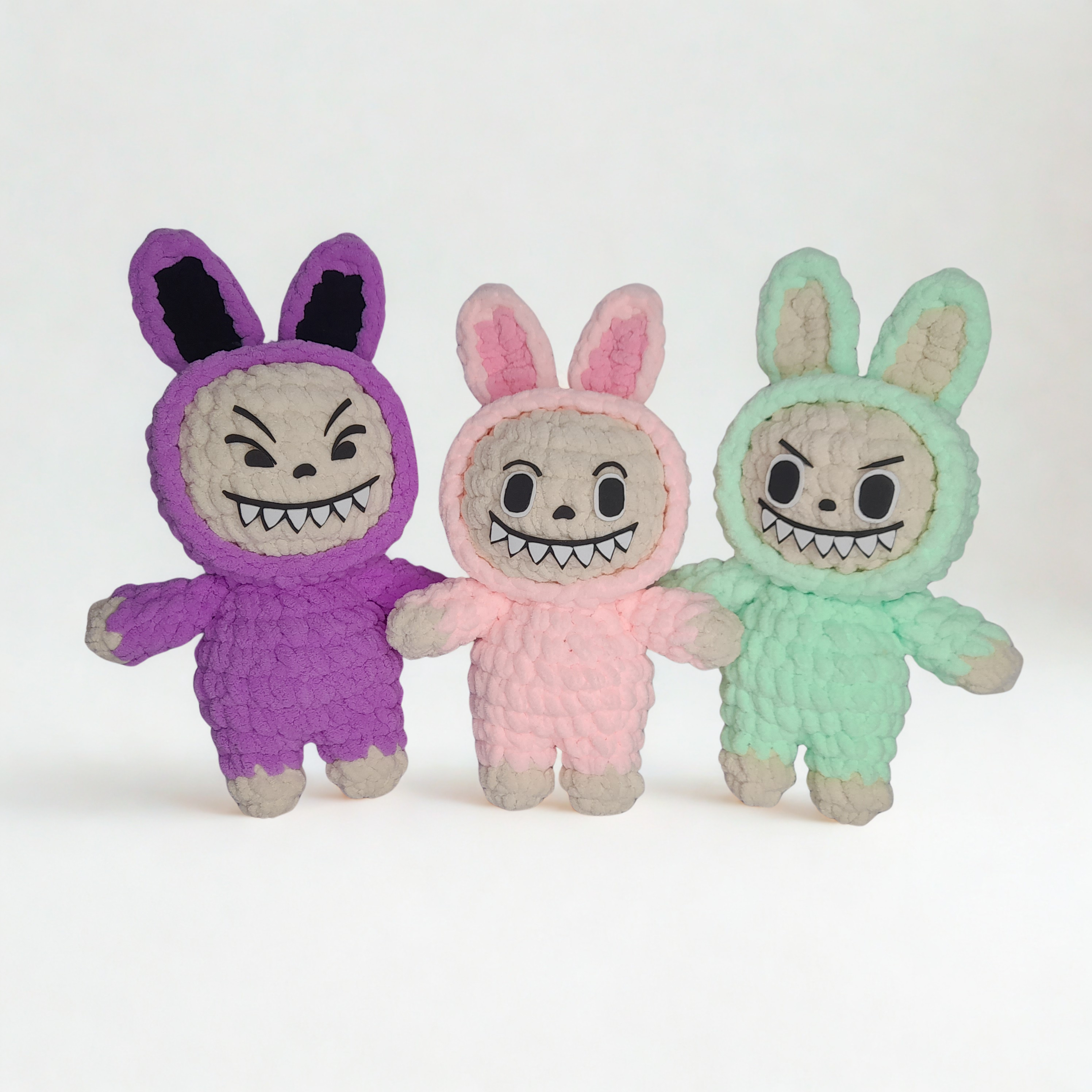 Creepy Cute Labubu Monster Crochet Pattern