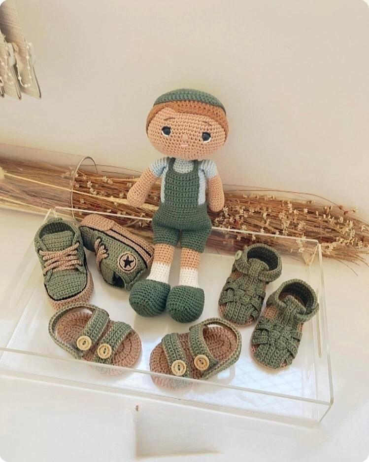 Crochet Octopus Sneakers and Sandals Pattern Unique Baby Footwear