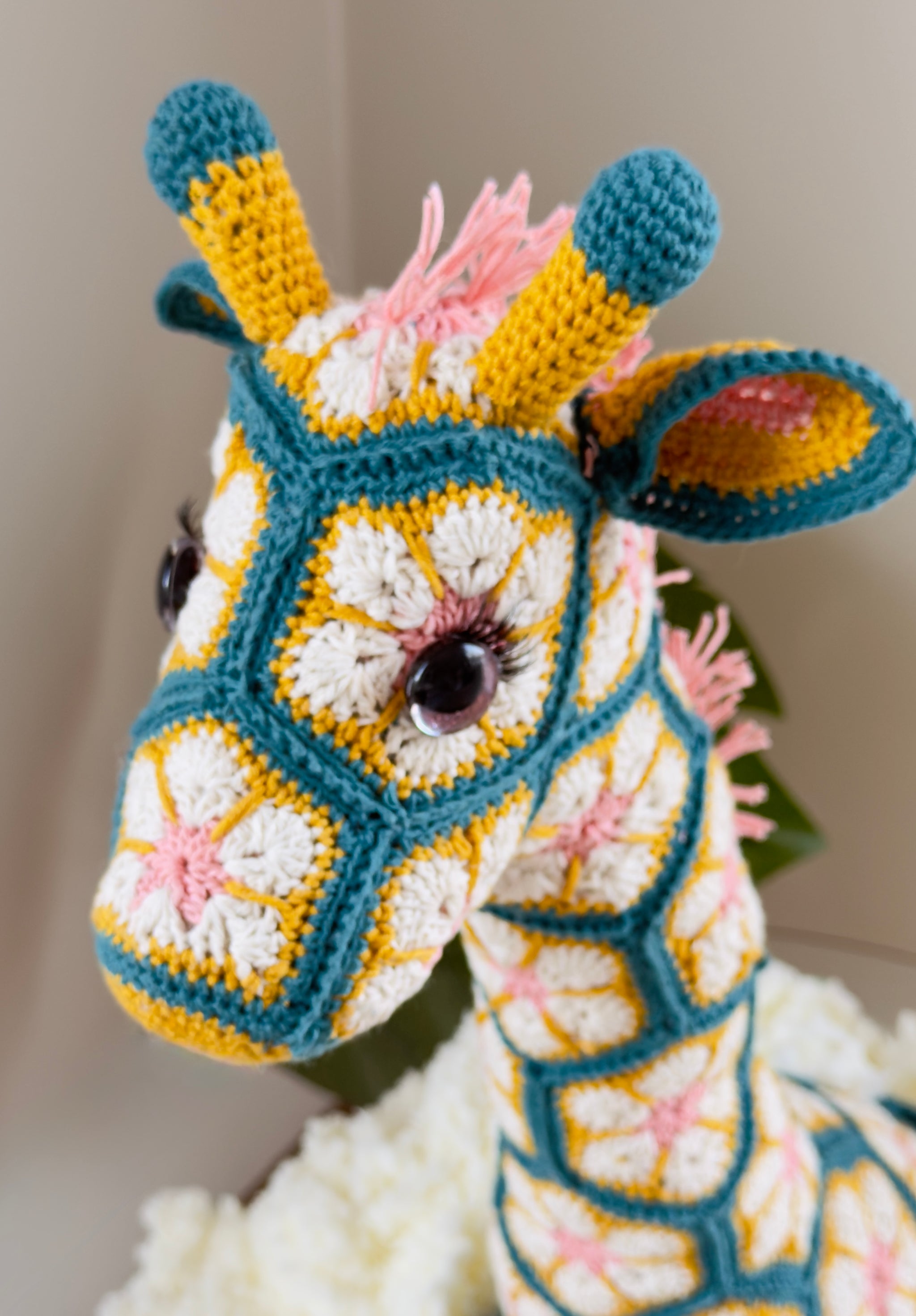 African flowers Giraffe Crochet Pattern – Crochify