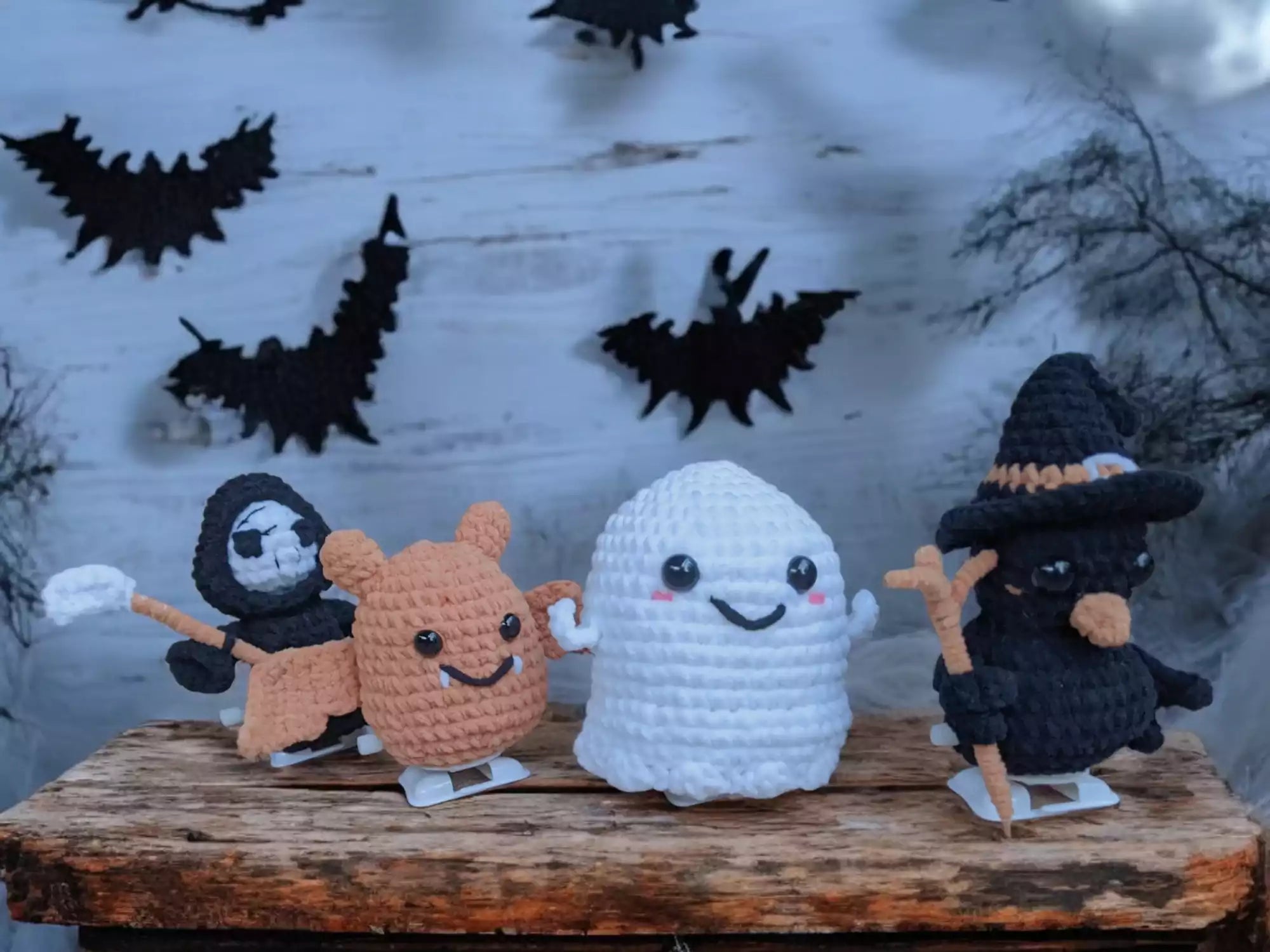 4 Walking Haunt Halloween Crochet Patterns – Crochify 4 Walking Haunt Halloween Crochet Patterns – Crochify