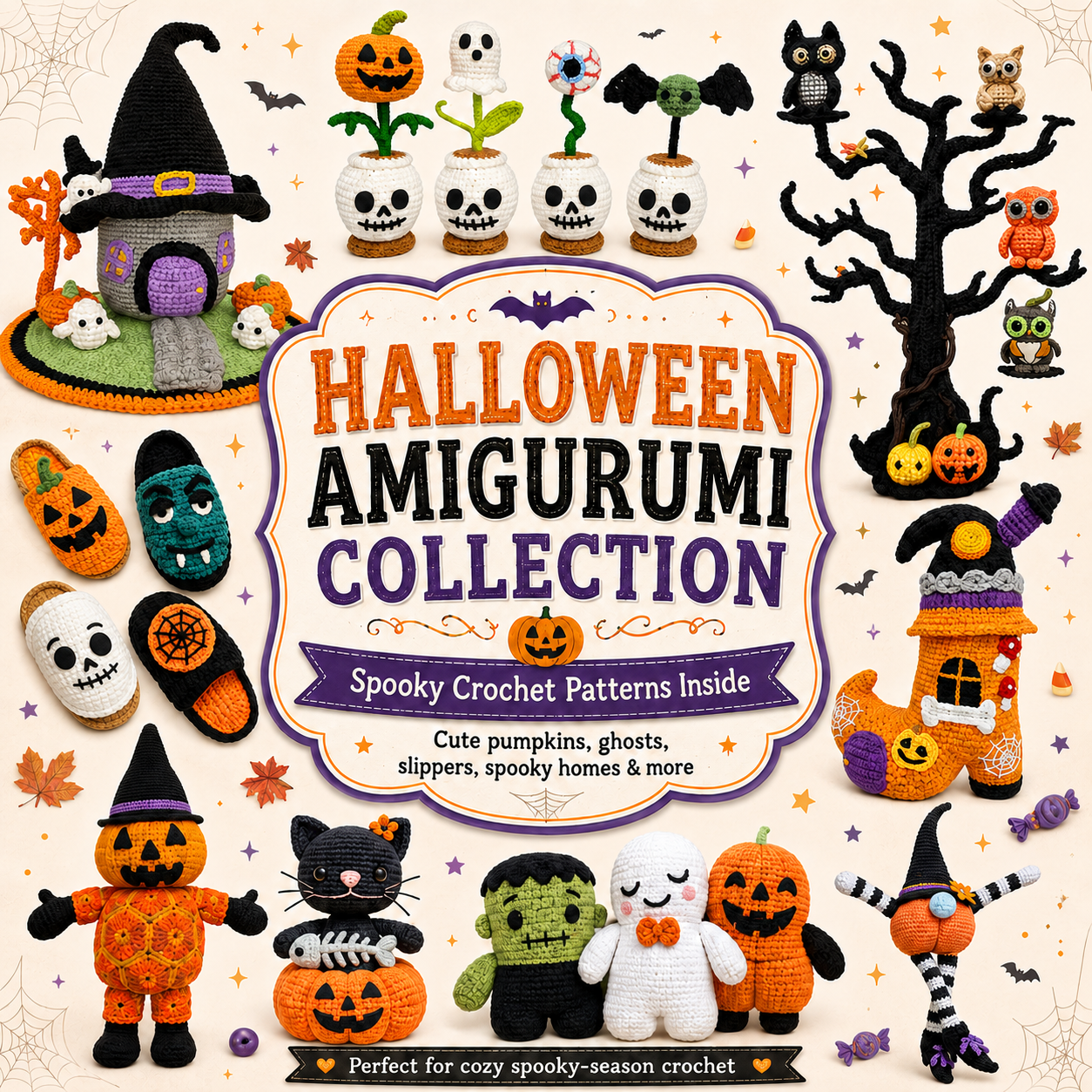 Halloween Amigurumi Collection + Gift Pattern 🎁