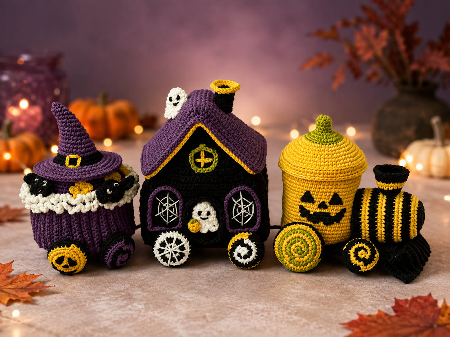 Halloween Train Crochet Pattern