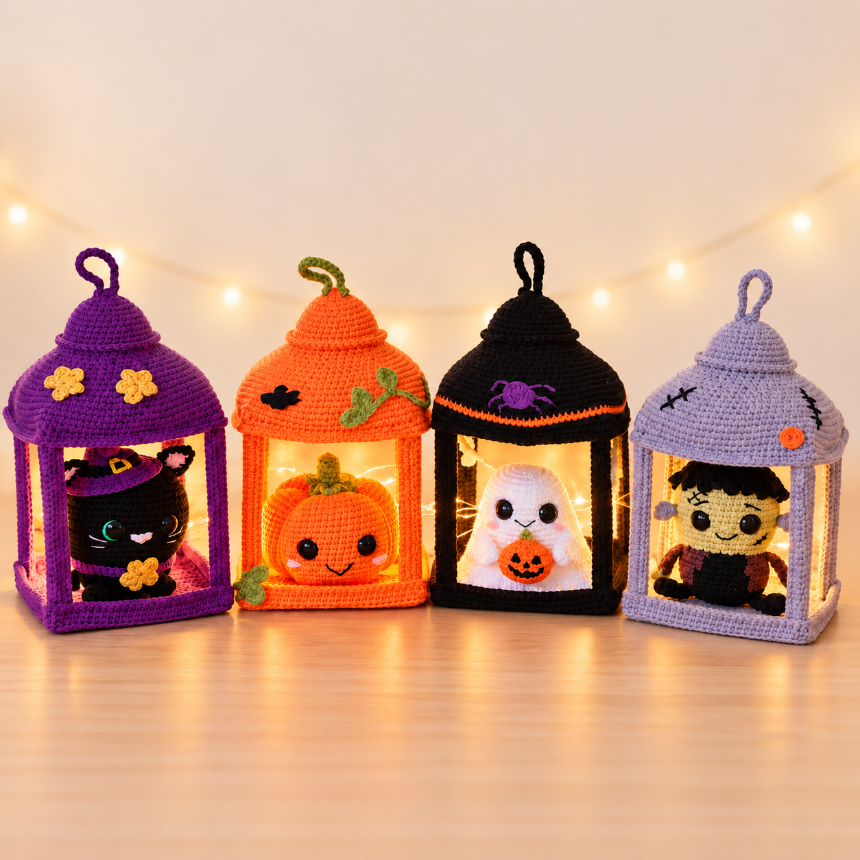 Halloween Lanterns Crochet Pattern