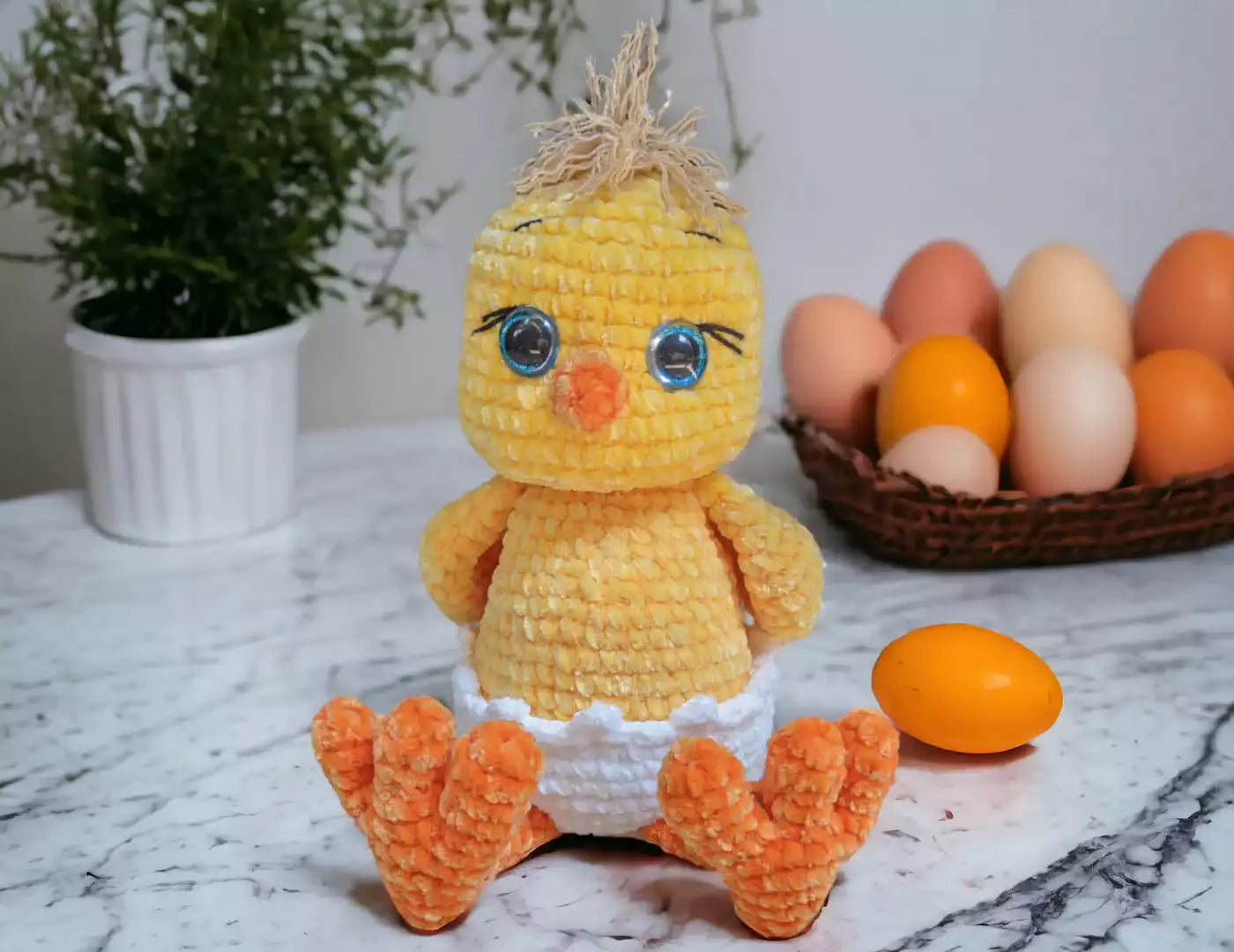 Chicky the Easter Plush Crochet Pattern – Cute & Easy Amigurumi Project