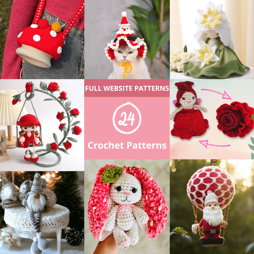 24 Crochet Patterns Bundle - Exclusive and Limited-Time Offer [ 85% OFF ]