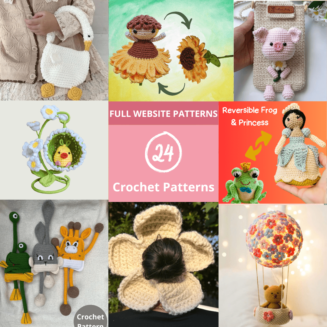24 Crochet Patterns Bundle - Exclusive and Limited-Time Offer [ 85% OFF ]