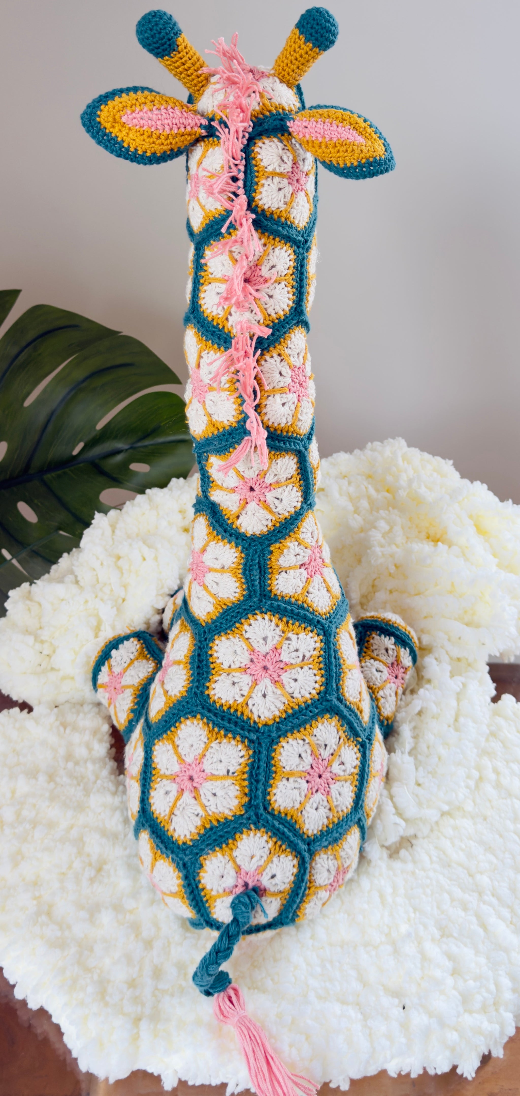 African flowers Giraffe Crochet Pattern – Crochify