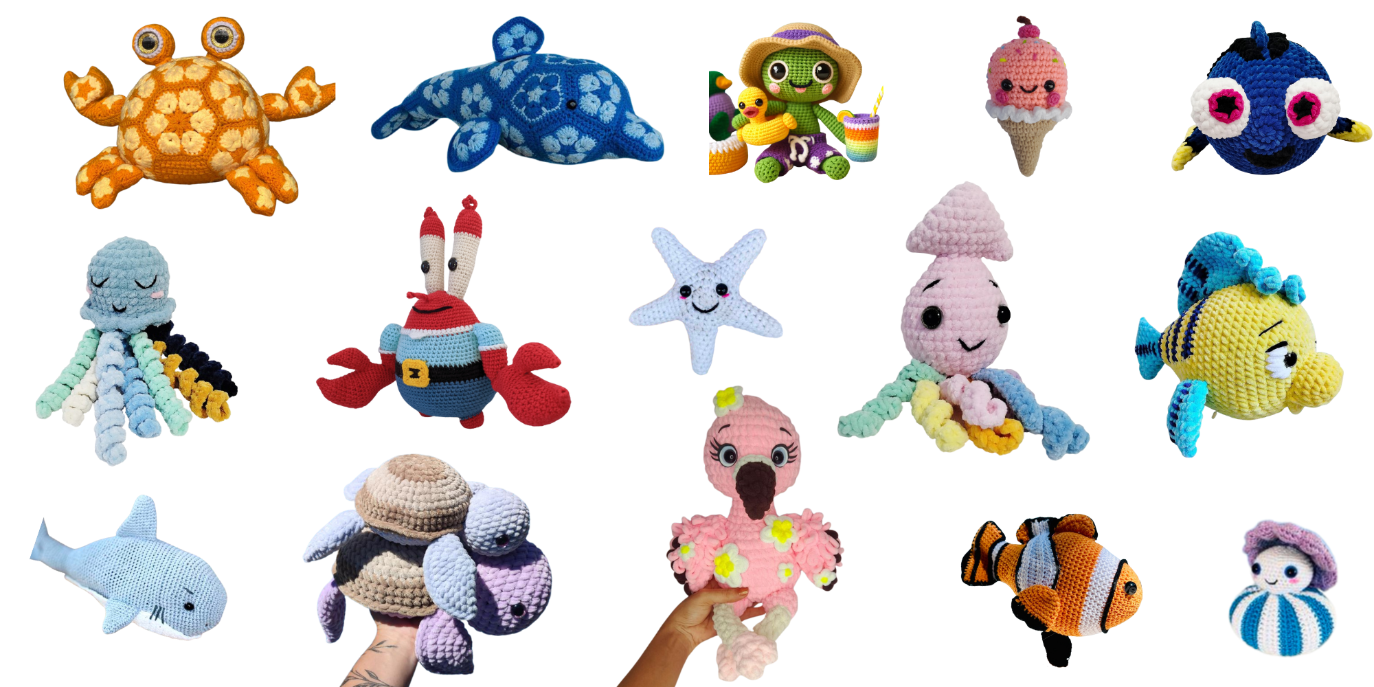 15 Summer Best Sellers Crochet Patterns [ Summer End Sale ]