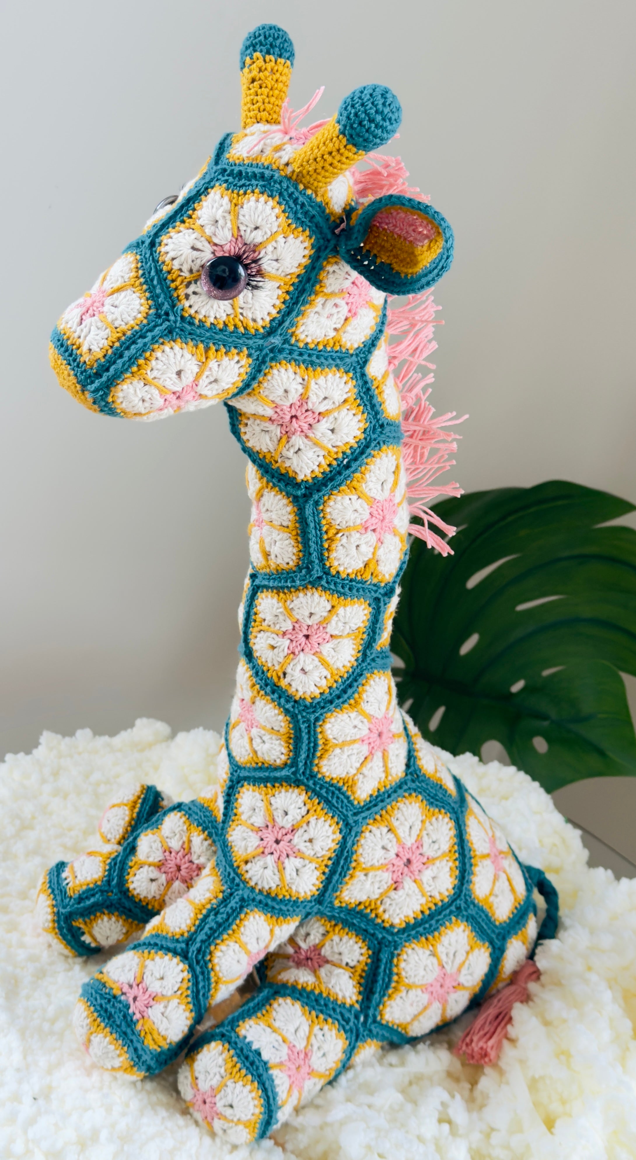 African flowers Giraffe Crochet Pattern – Crochify