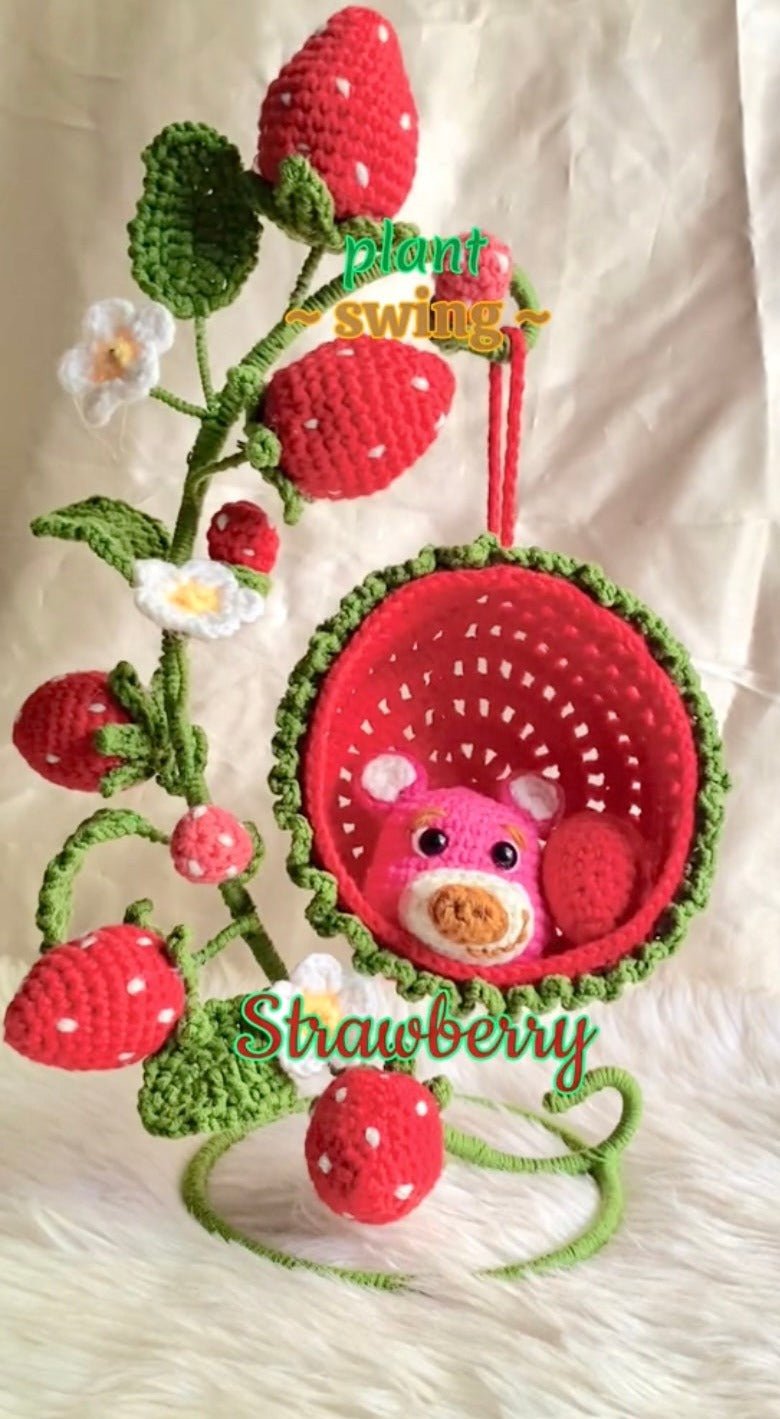 Crochet Plant Swings Pattern - Charming and Unique Hanging Decor