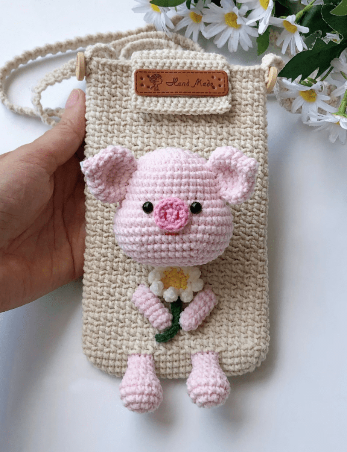 Crochet Cell Phone Pouch Bag Crochet Cell Phone Bag Crochet