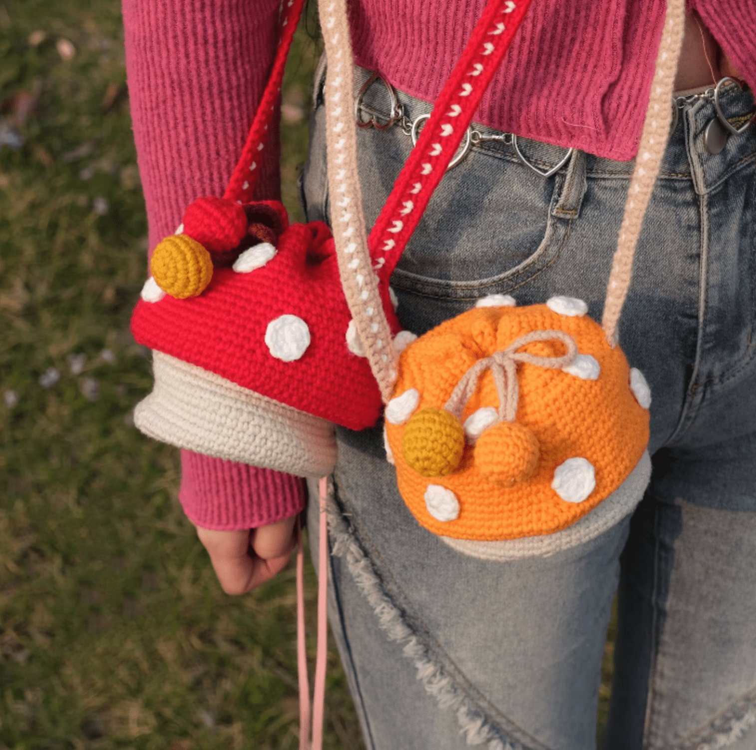 Crochet Mushroom Purse Pattern - Unique and Cute DIY Accessory