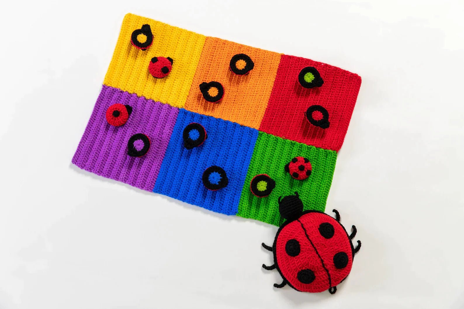 Crochet Ladybug Memory Game Amigurumi Pattern – Montessori-Inspired Fun