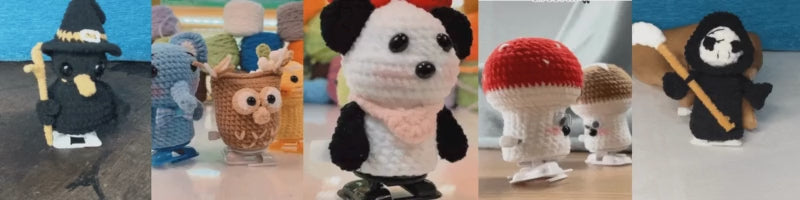 Walking Base Crochet Accessories (10-20 Pieces)