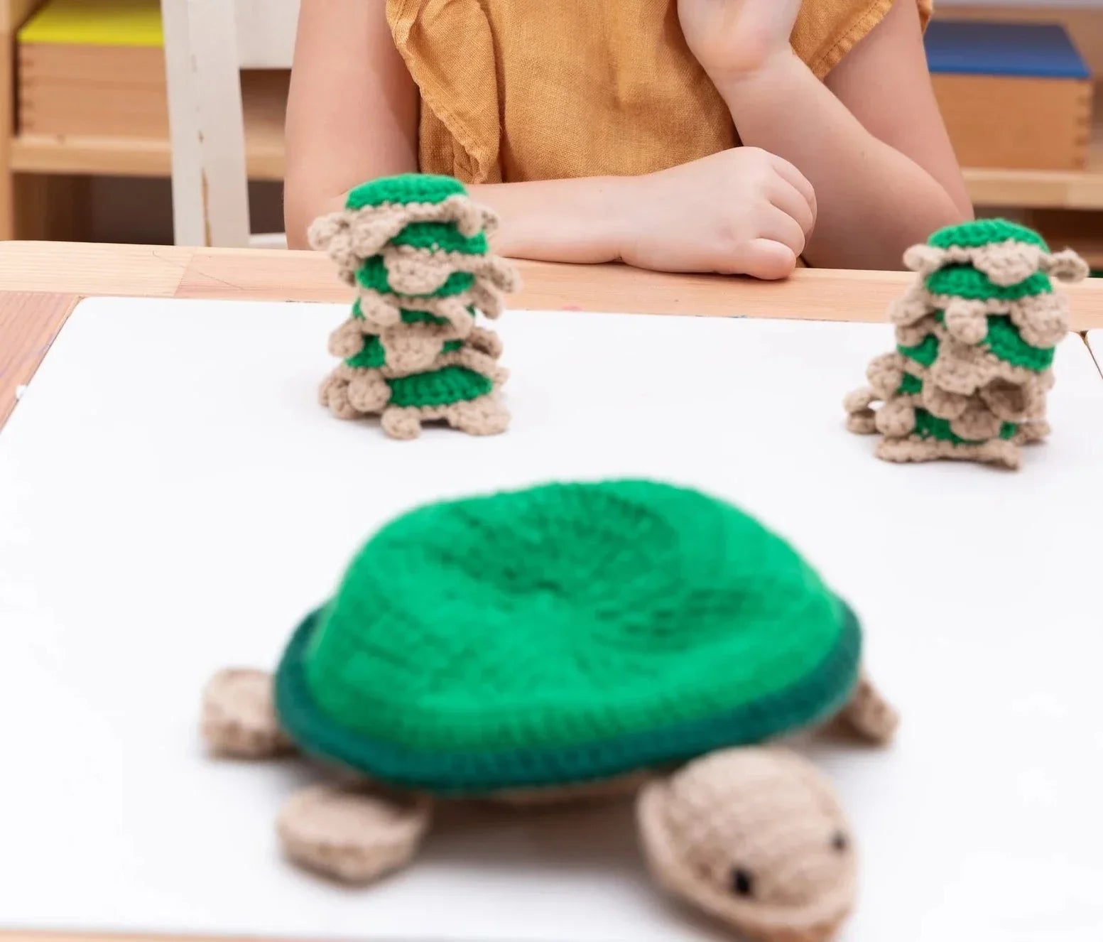 Crochet Turtle Memory Game Amigurumi Pattern – Fun Educational Toy